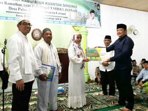 Pemkab Kuansing Safari Ramadan Perdana di Kecamatan Cerenti